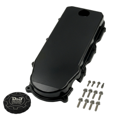 Billet Breather Cover 6.7L Cummins 2007.5-2024 Black Powder Coat