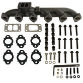 EXHAUST MANIFOLD KIT STOCK MOUNT DODGE 5.9L CUMMINS 2003-2007